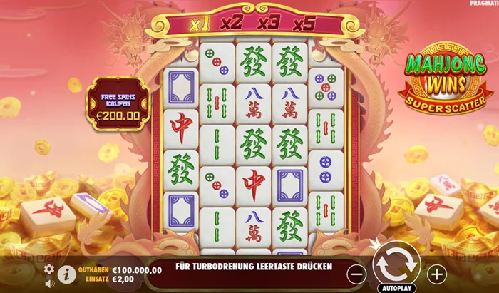 Mahjong Wins Slot Screenshot